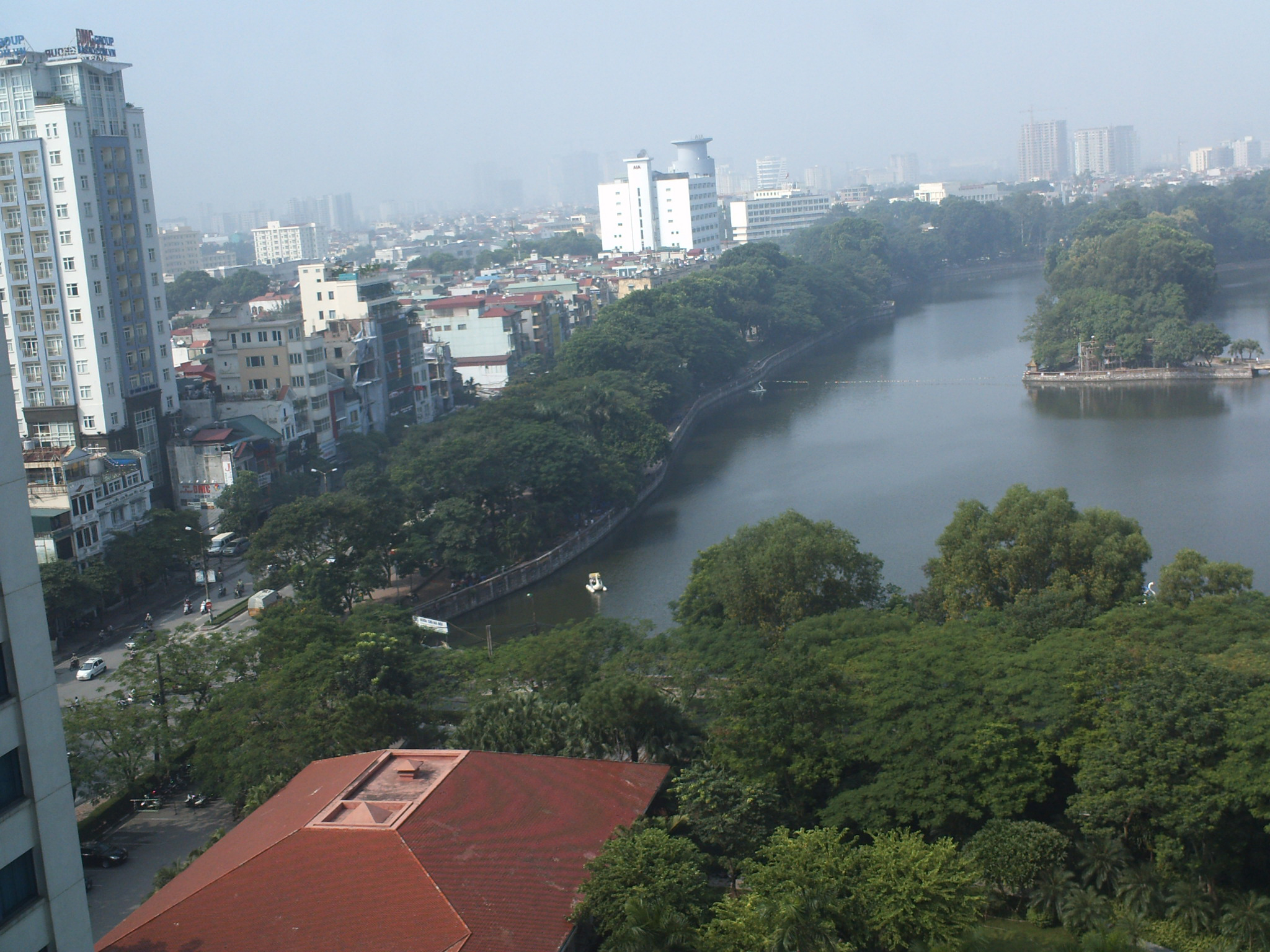 View from Daewoo Hotel